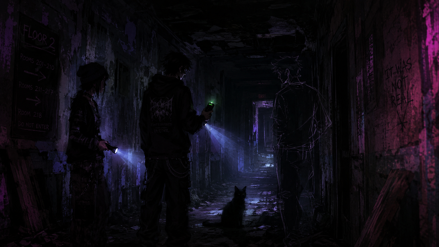 Ghost hunting crew (unfinished)